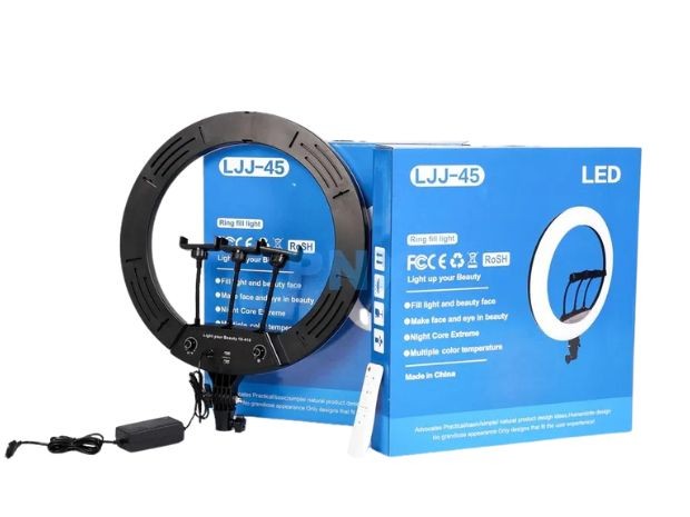&u++ ARO DE LUZ LED SELFIE PARA CELULAR 45CM LJJ-45